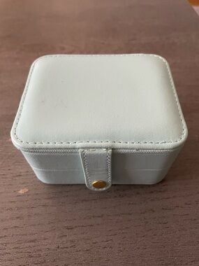 Travel Jewelry Case - Baby Blue Compact Jewelry Organizer